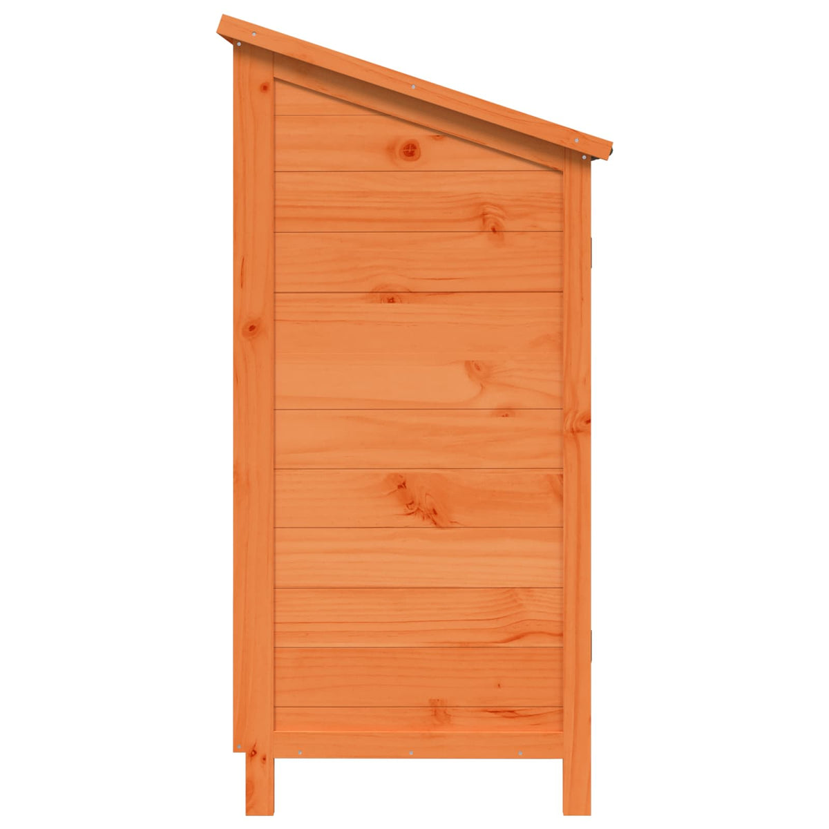 Have Skur med tag Brun 59 x 56 x 113,5 cm Massivt Fyrretræ