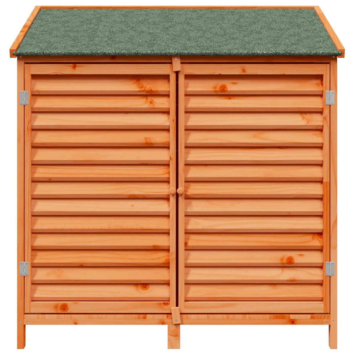 Have Skur med tag Brun 106 x 56 x 113,5 cm Massivt Fyrretræ