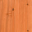 Have Skur med tag Brun 106 x 56 x 113,5 cm Massivt Fyrretræ