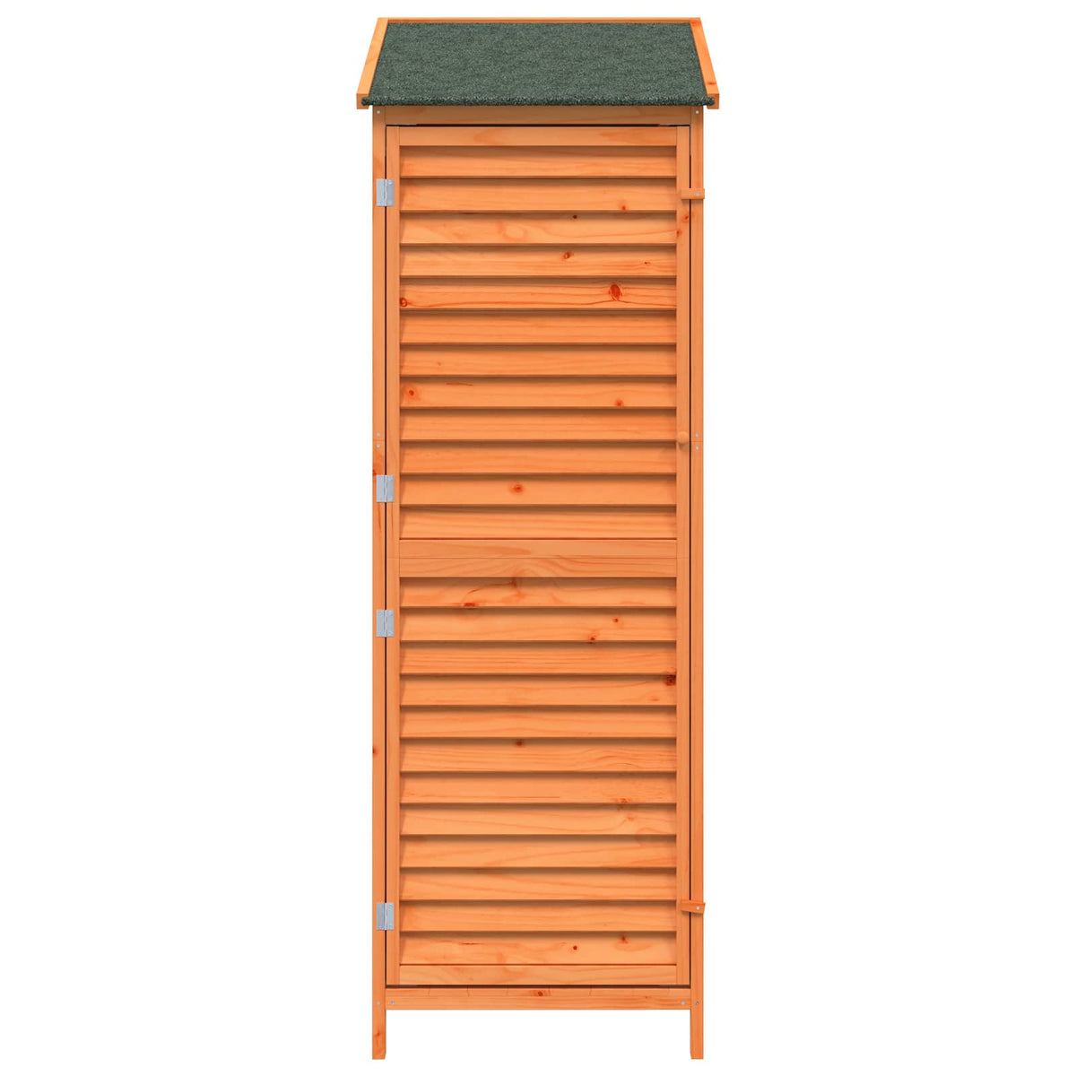 Have Skur med tag Brun 59 x 56 x 176 cm Massivt Fyrretræ