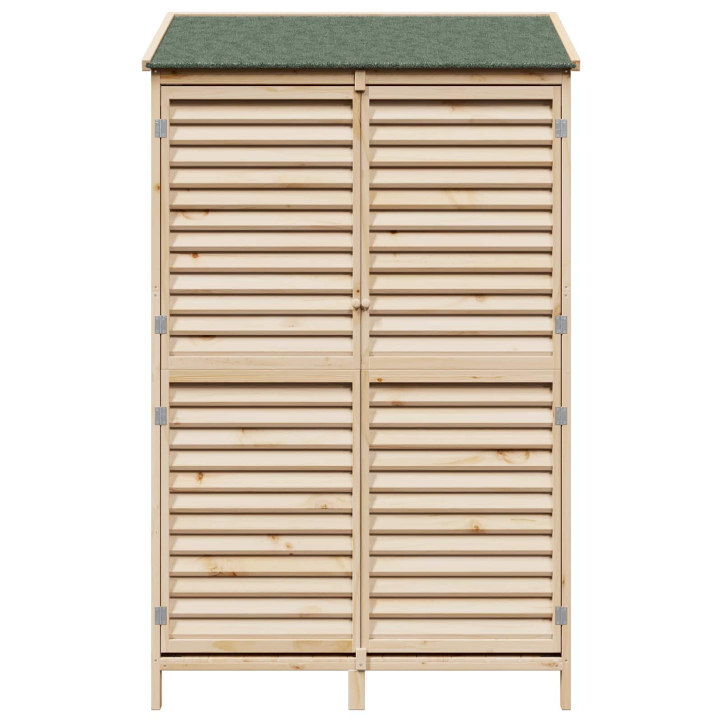 Have Skur Naturfarvet 106 x 56 x 176,5 cm Massivt Fyrretræ