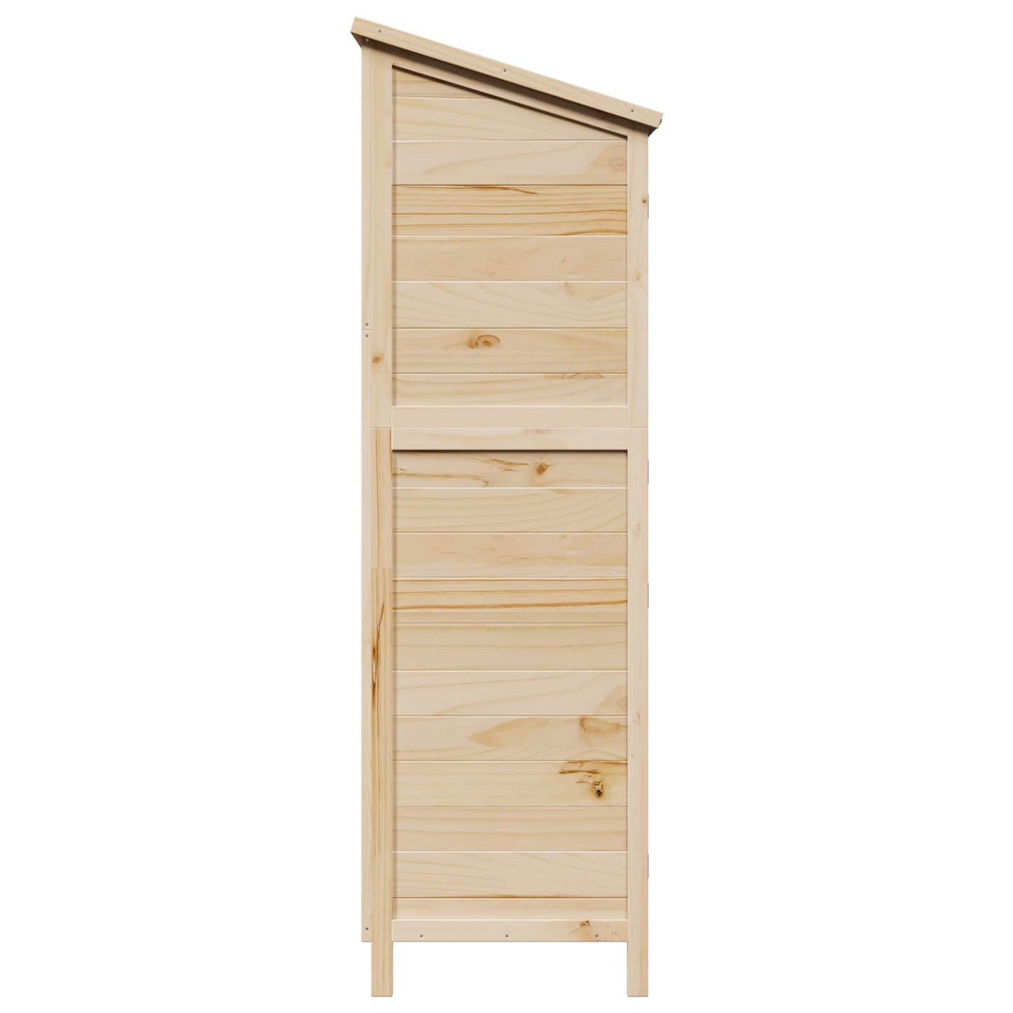 Have Skur Naturfarvet 106 x 56 x 176,5 cm Massivt Fyrretræ
