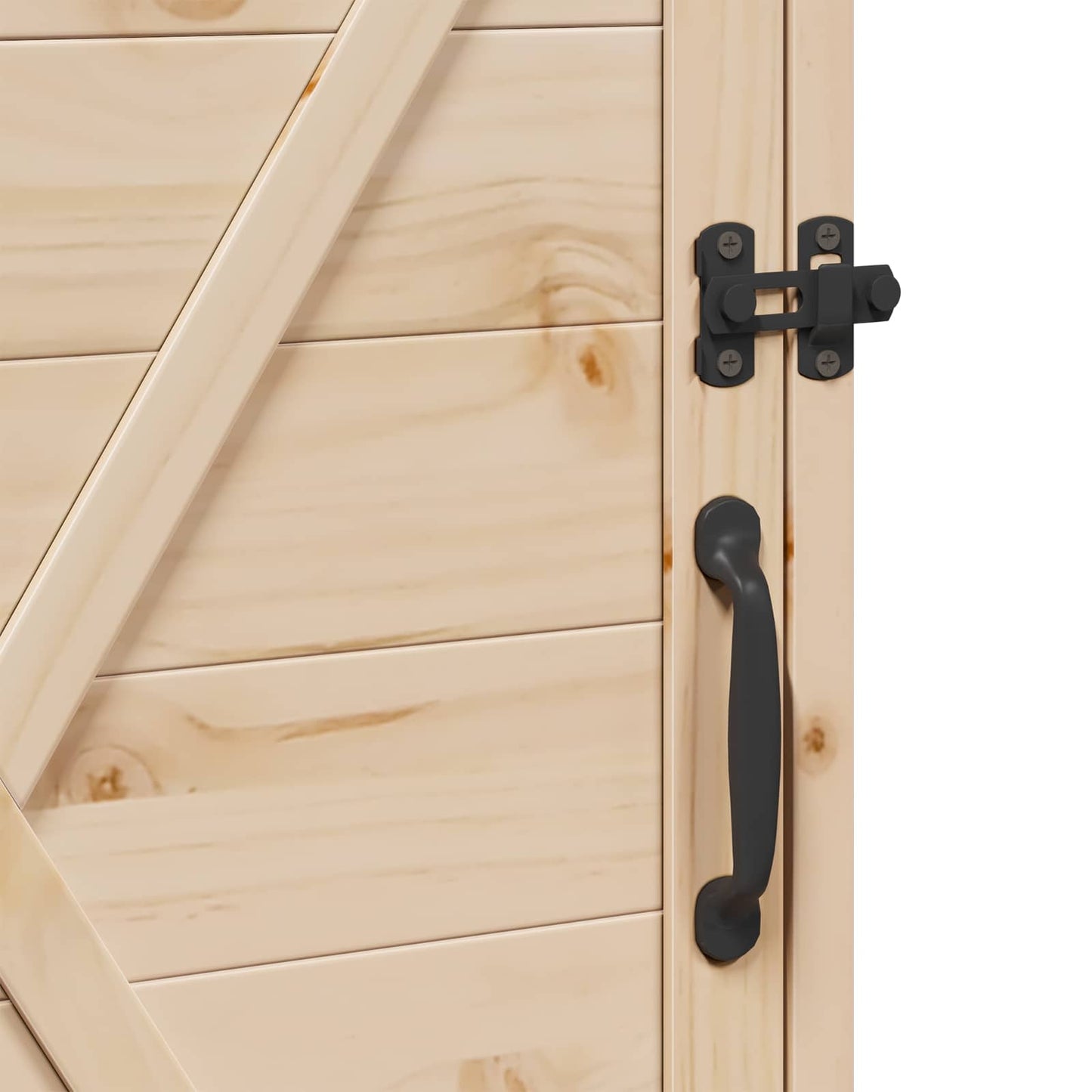 Have Skur Naturfarvet 59,5 x 56 x 113,5 cm Massivt Fyrretræ