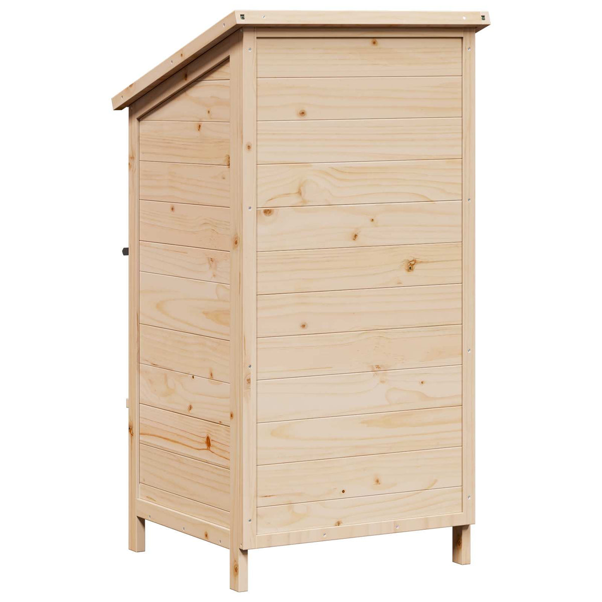 Have Skur Naturfarvet 59,5 x 56 x 113,5 cm Massivt Fyrretræ