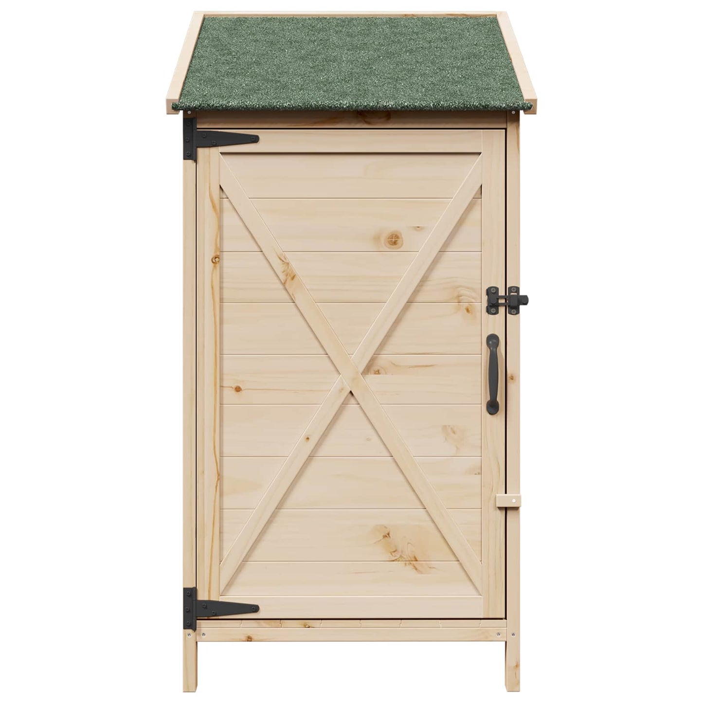 Have Skur Naturfarvet 59,5 x 56 x 113,5 cm Massivt Fyrretræ