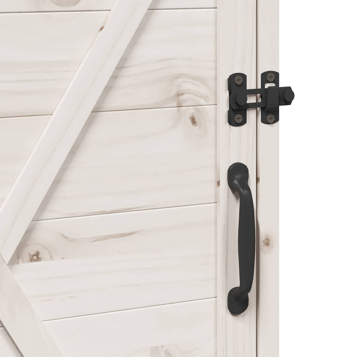 Have Skur Hvid 59,5 x 56 x 113,5 cm Massivt Fyrretræ