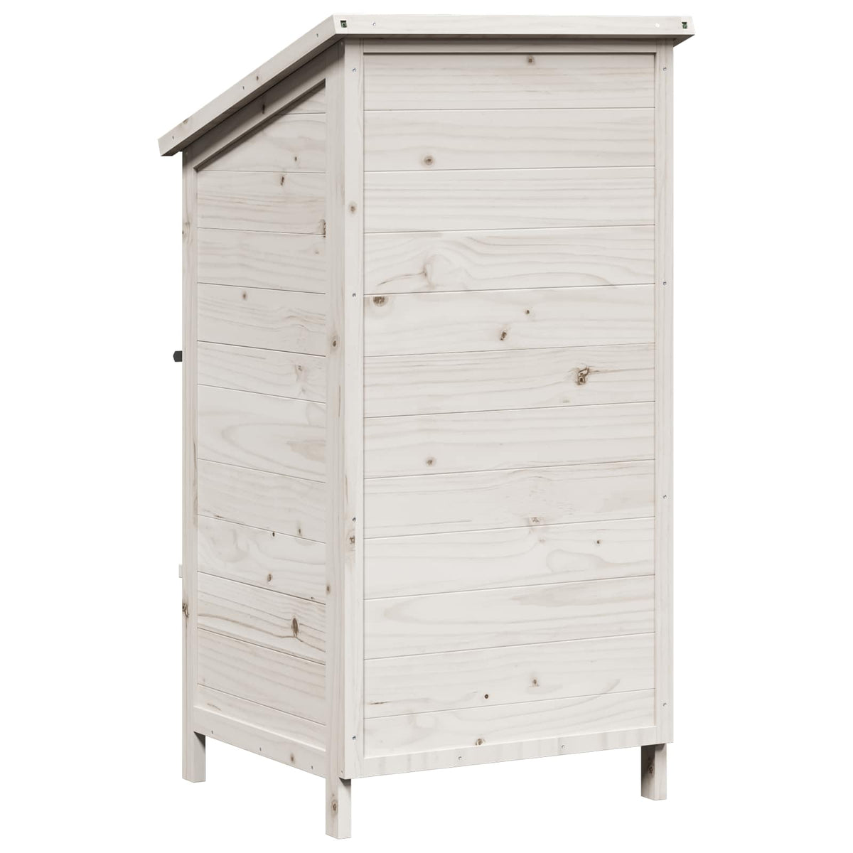 Have Skur Hvid 59,5 x 56 x 113,5 cm Massivt Fyrretræ