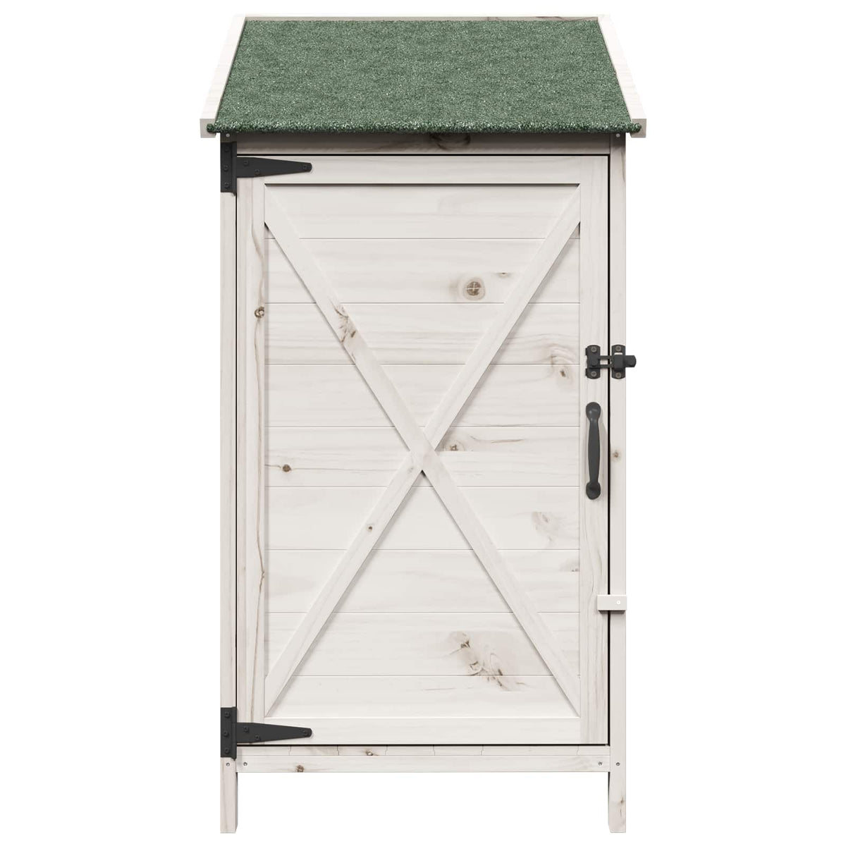 Have Skur Hvid 59,5 x 56 x 113,5 cm Massivt Fyrretræ