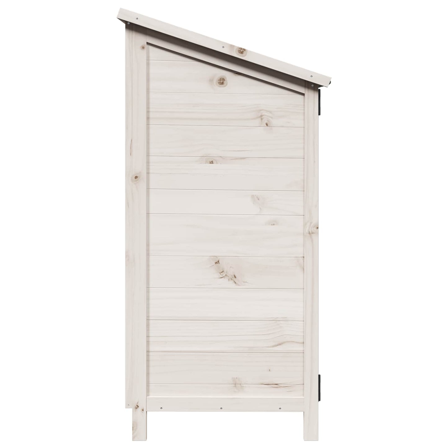 Have Skur Hvid 59,5 x 56 x 113,5 cm Massivt Fyrretræ