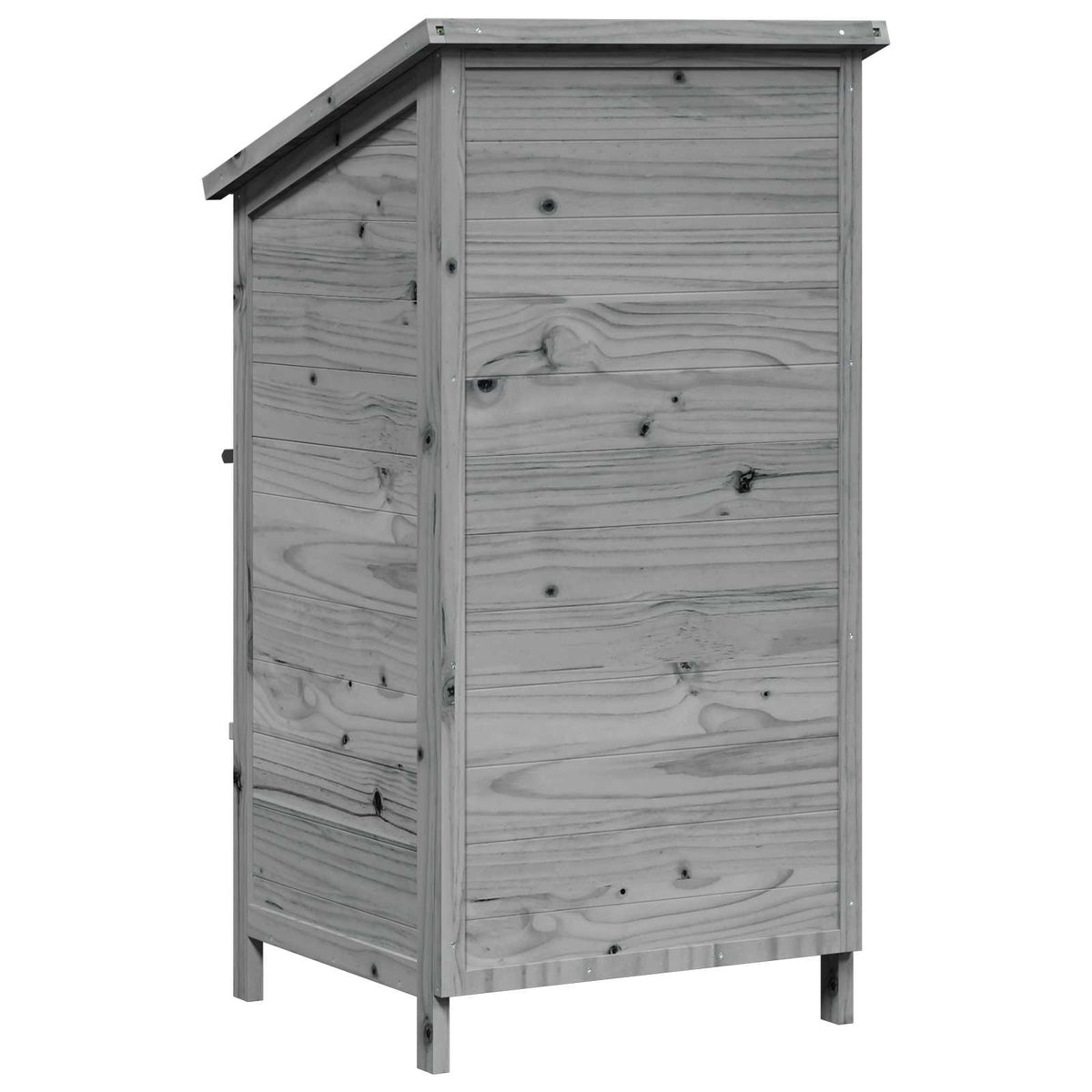 Have Skur Grå 59,5 x 56 x 113,5 cm Massivt Fyrretræ