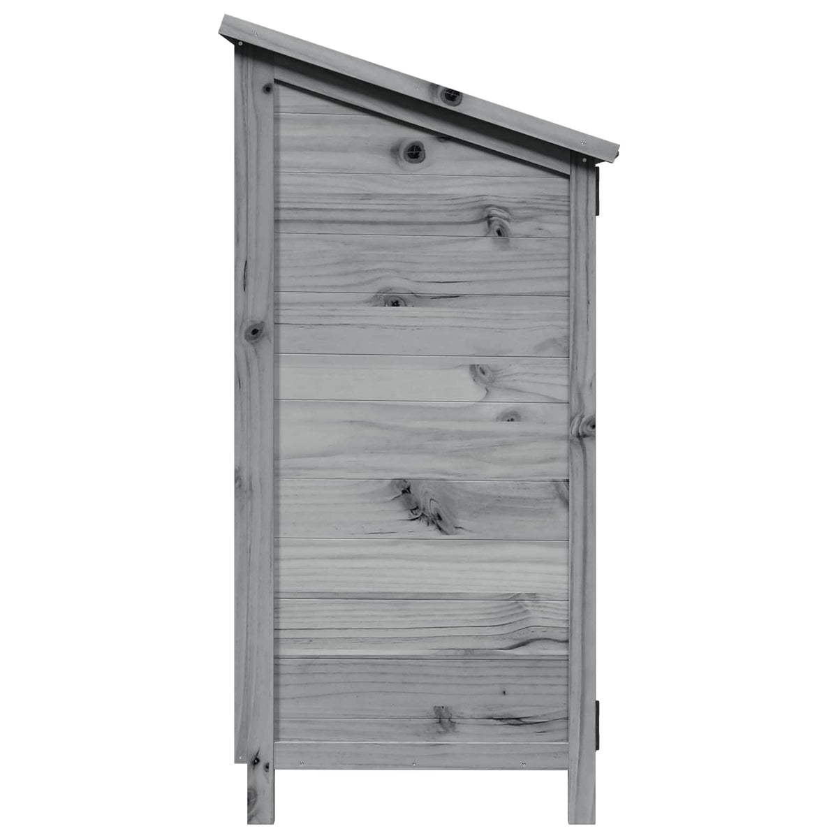 Have Skur Grå 59,5 x 56 x 113,5 cm Massivt Fyrretræ