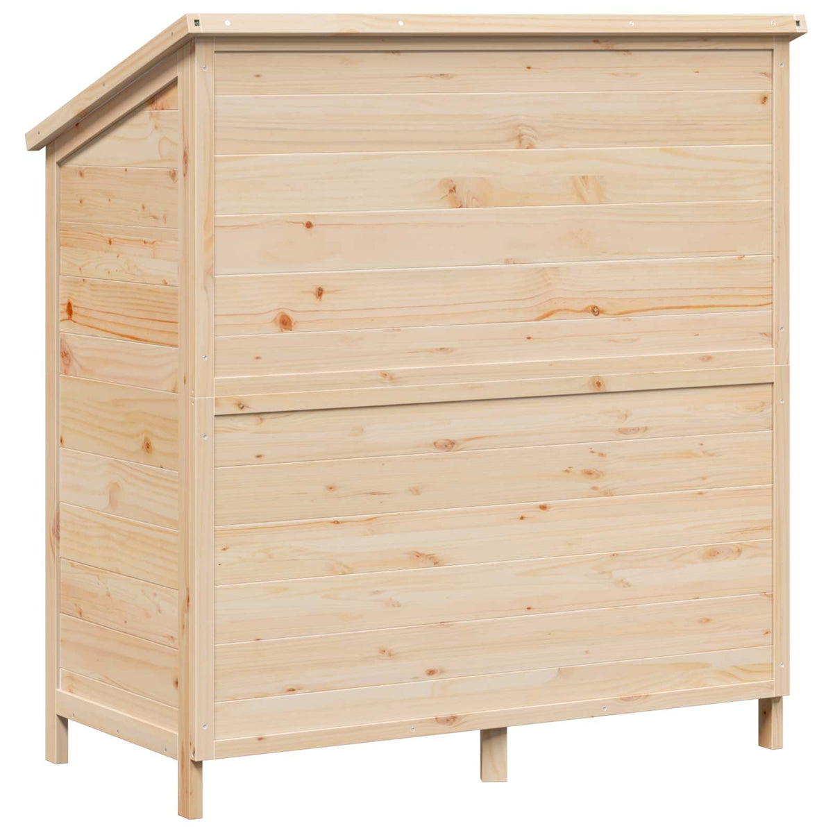 Have Skur Naturfarvet 106 x 56 x 113,5 cm Massivt Fyrretræ