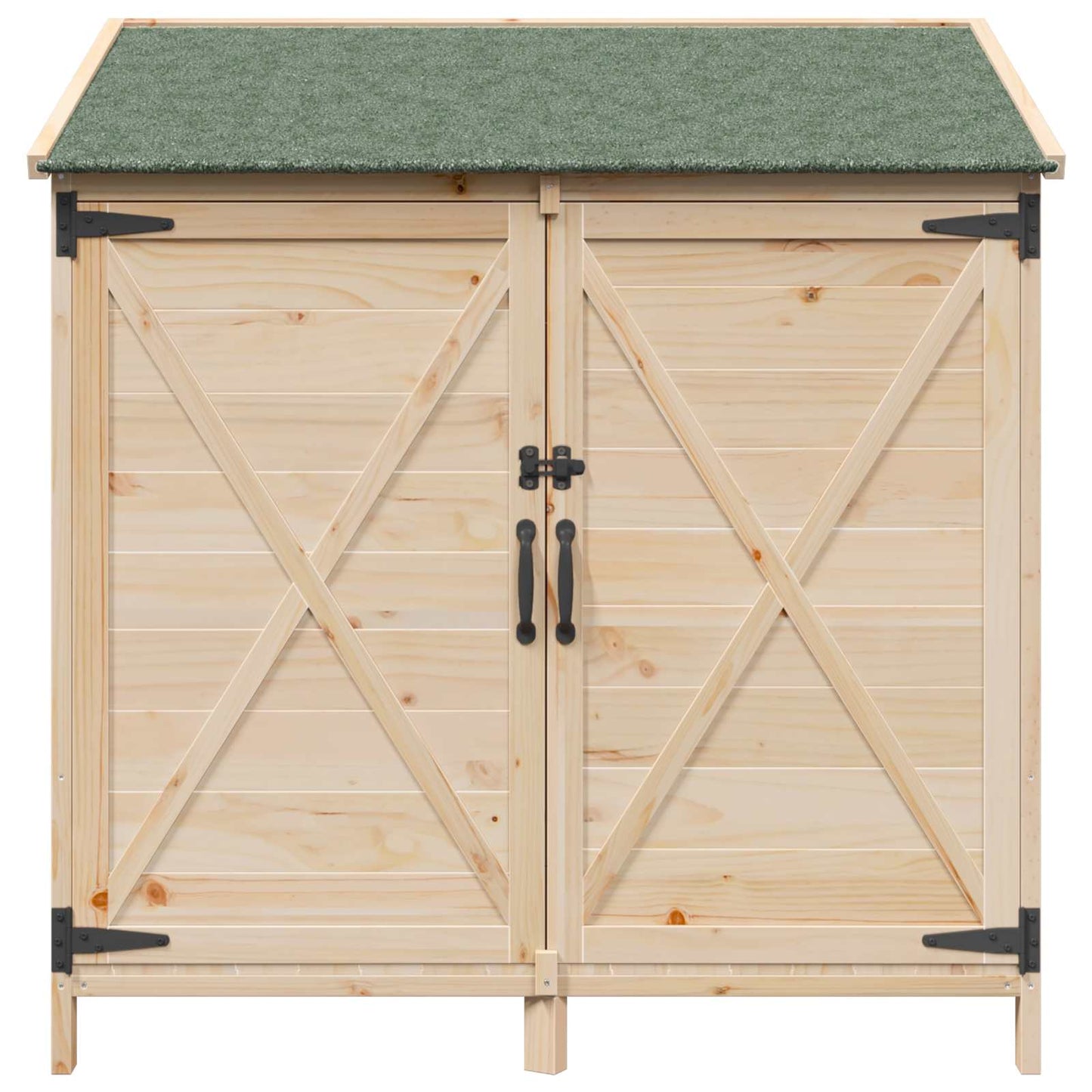 Have Skur Naturfarvet 106 x 56 x 113,5 cm Massivt Fyrretræ