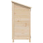 Have Skur Naturfarvet 106 x 56 x 113,5 cm Massivt Fyrretræ