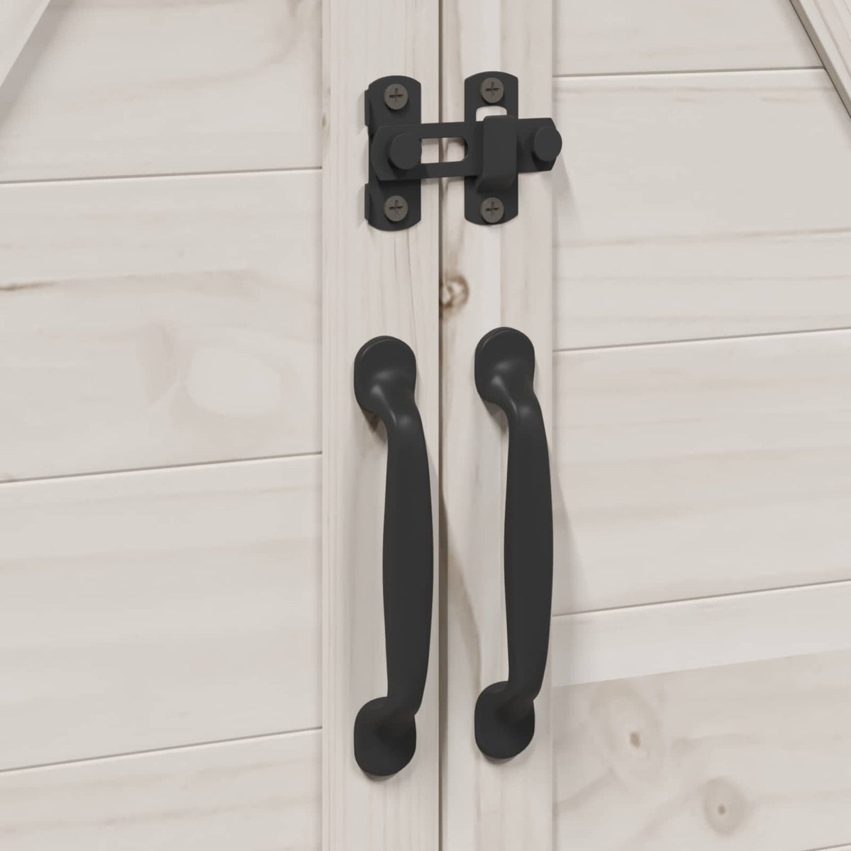 Have Skur Hvid 106 x 56 x 113,5 cm Massivt Fyrretræ