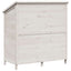 Have Skur Hvid 106 x 56 x 113,5 cm Massivt Fyrretræ