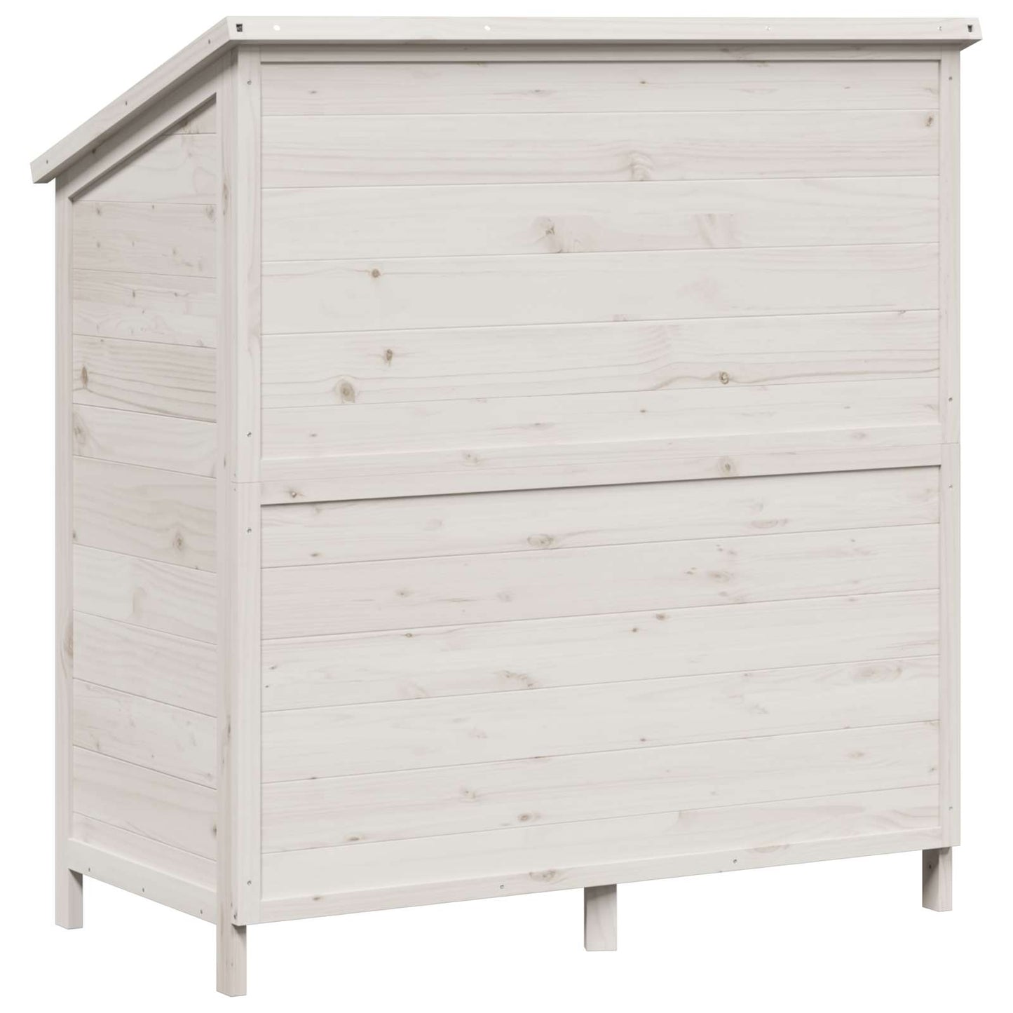 Have Skur Hvid 106 x 56 x 113,5 cm Massivt Fyrretræ