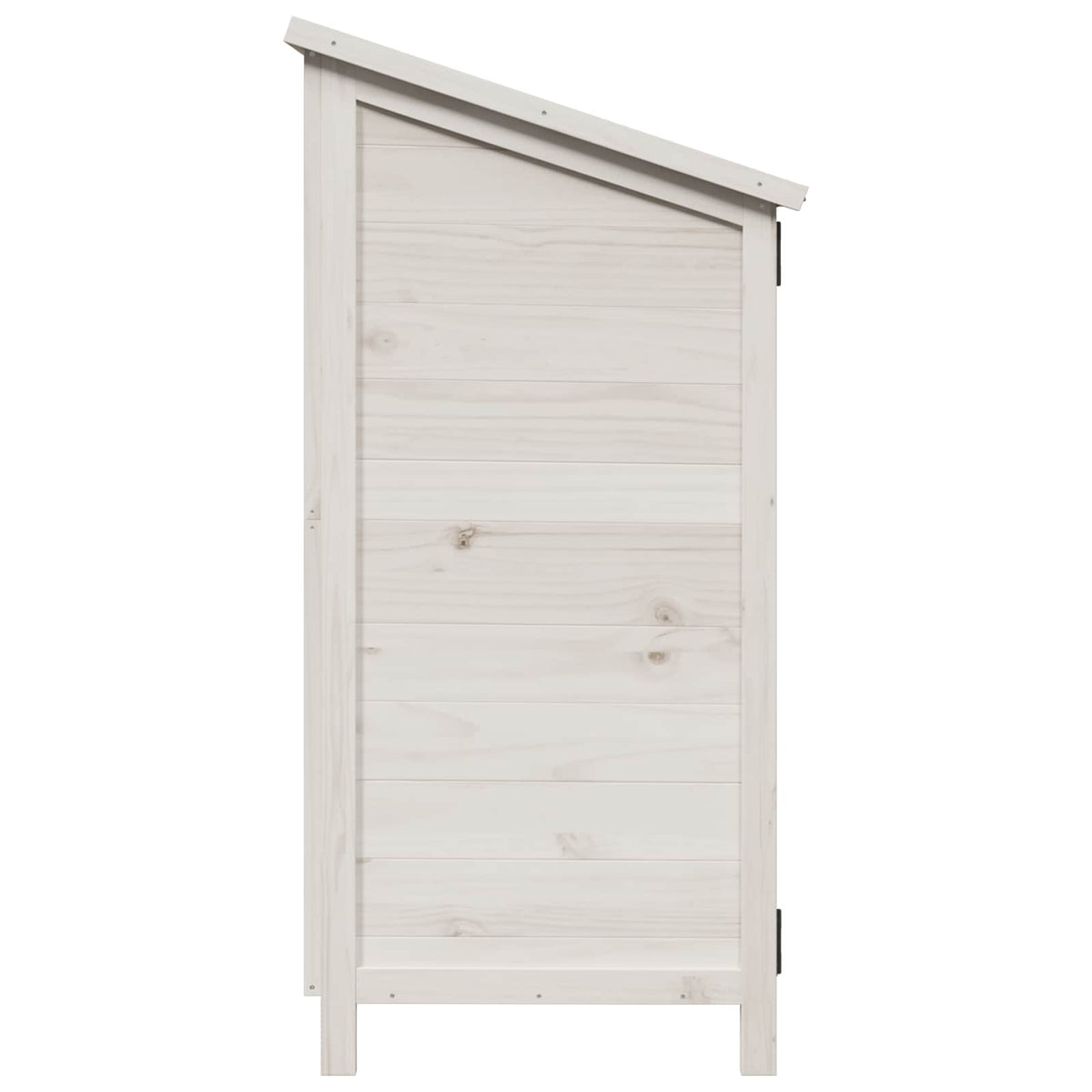 Have Skur Hvid 106 x 56 x 113,5 cm Massivt Fyrretræ