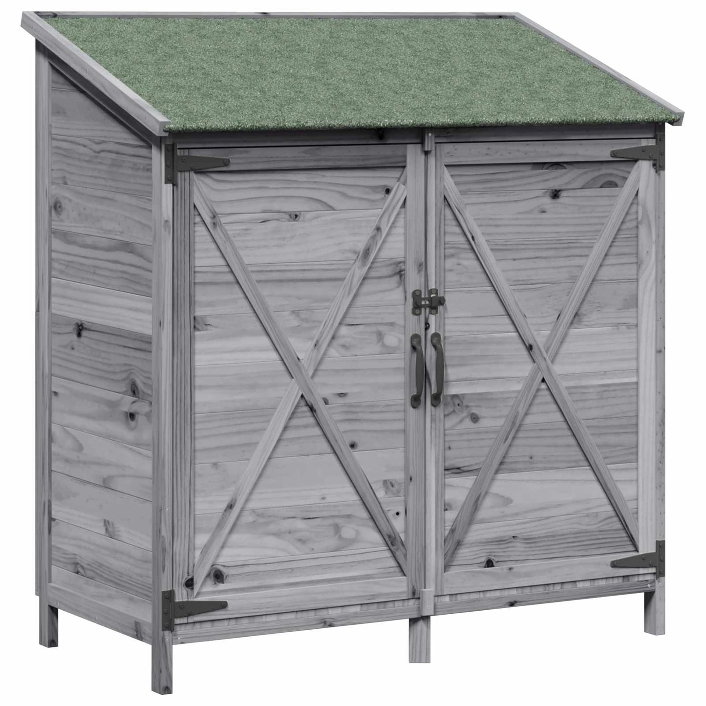 Have Skur Grå 106 x 56 x 113,5 cm Massivt Fyrretræ