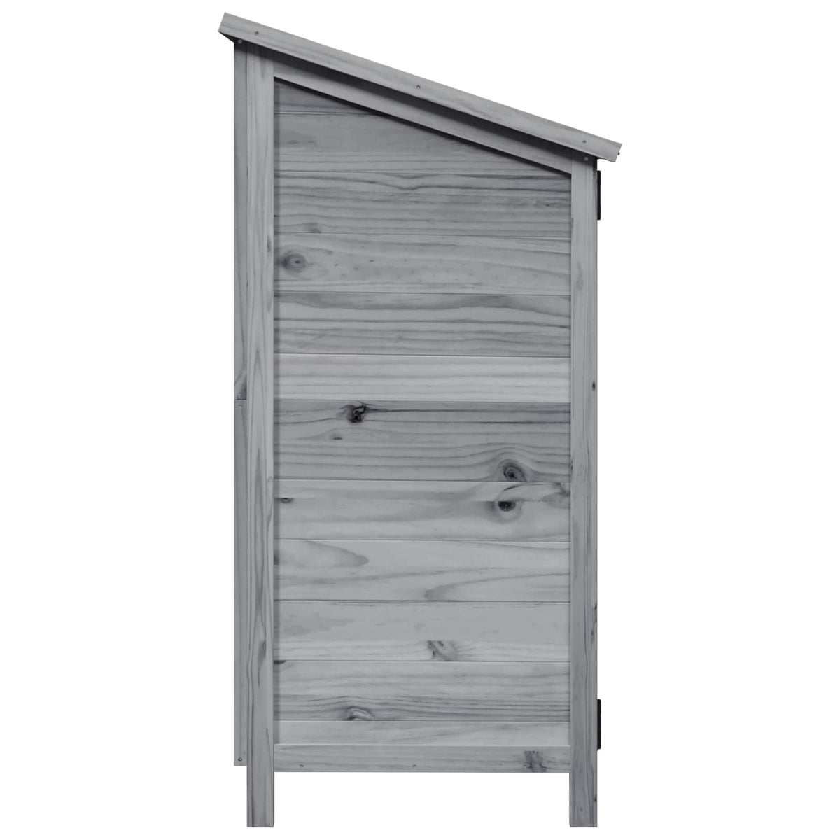 Have Skur Grå 106 x 56 x 113,5 cm Massivt Fyrretræ