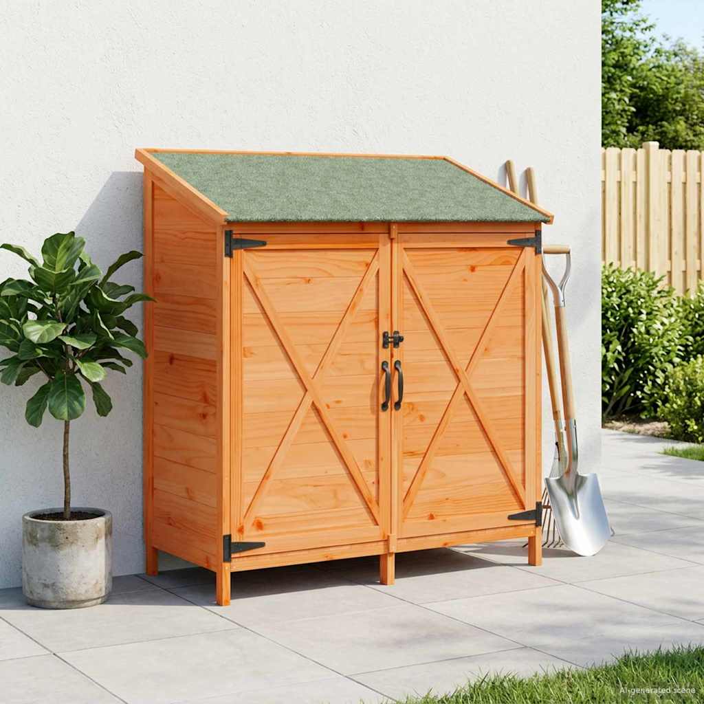 Have Skur Brun 106 x 56 x 113,5 cm Massivt Fyrretræ