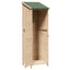 Have Skur Naturfarvet 59,5 x 56 x 176,5 cm Massivt Fyrretræ