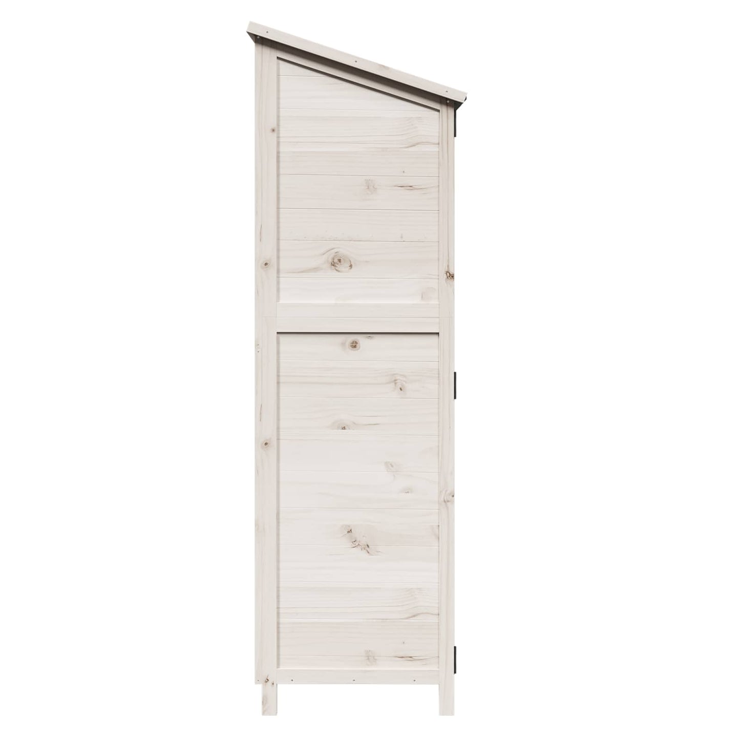 Have Skur Hvid 59,5 x 56 x 176,5 cm Massivt Fyrretræ
