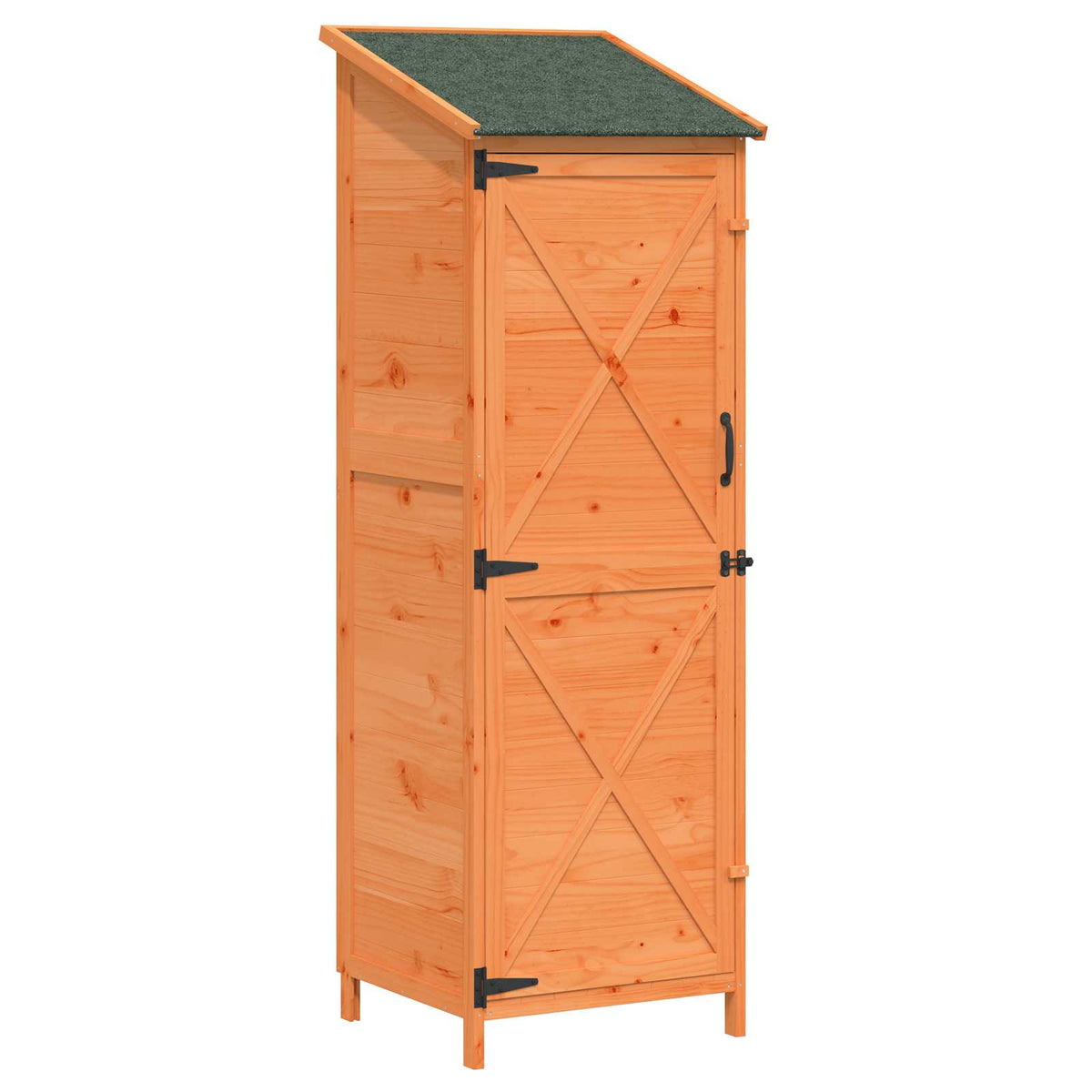 Have Skur Brun 59,5 x 56 x 176,5 cm Massivt Fyrretræ