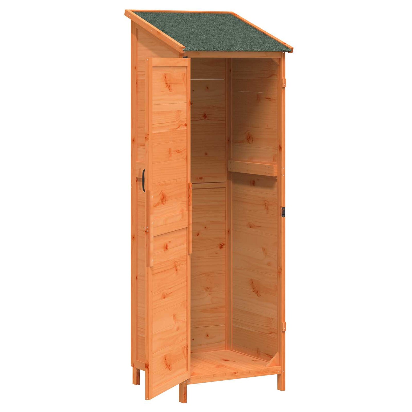 Have Skur Brun 59,5 x 56 x 176,5 cm Massivt Fyrretræ