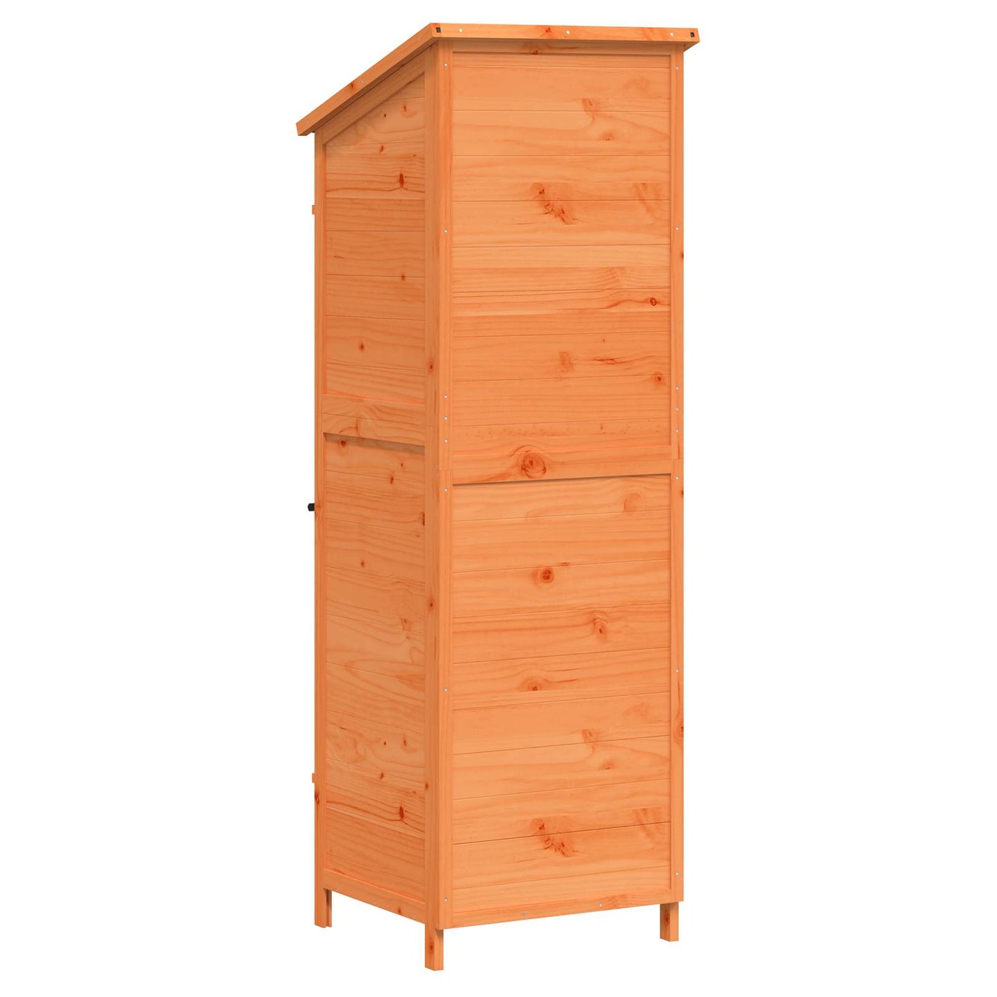 Have Skur Brun 59,5 x 56 x 176,5 cm Massivt Fyrretræ