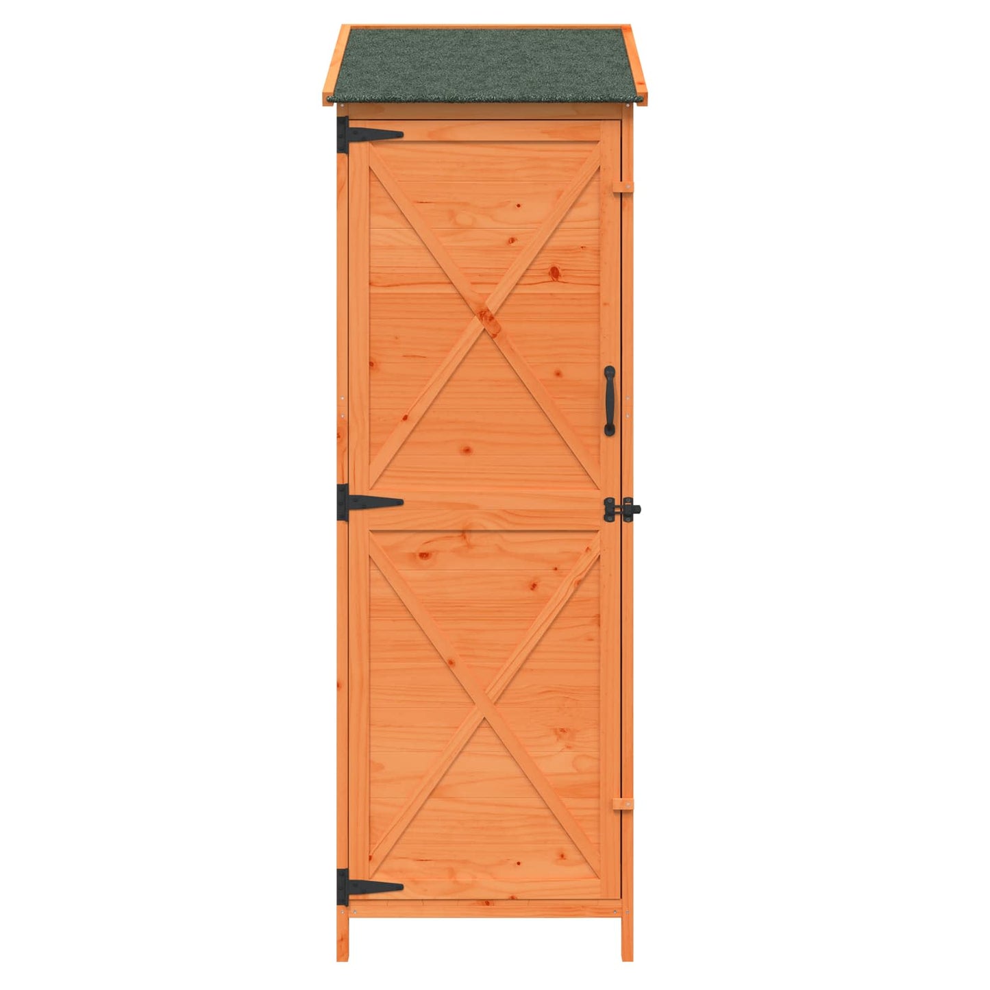 Have Skur Brun 59,5 x 56 x 176,5 cm Massivt Fyrretræ