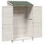 Have Skur Hvid 106 x 56 x 176,5 cm Massivt Fyrretræ