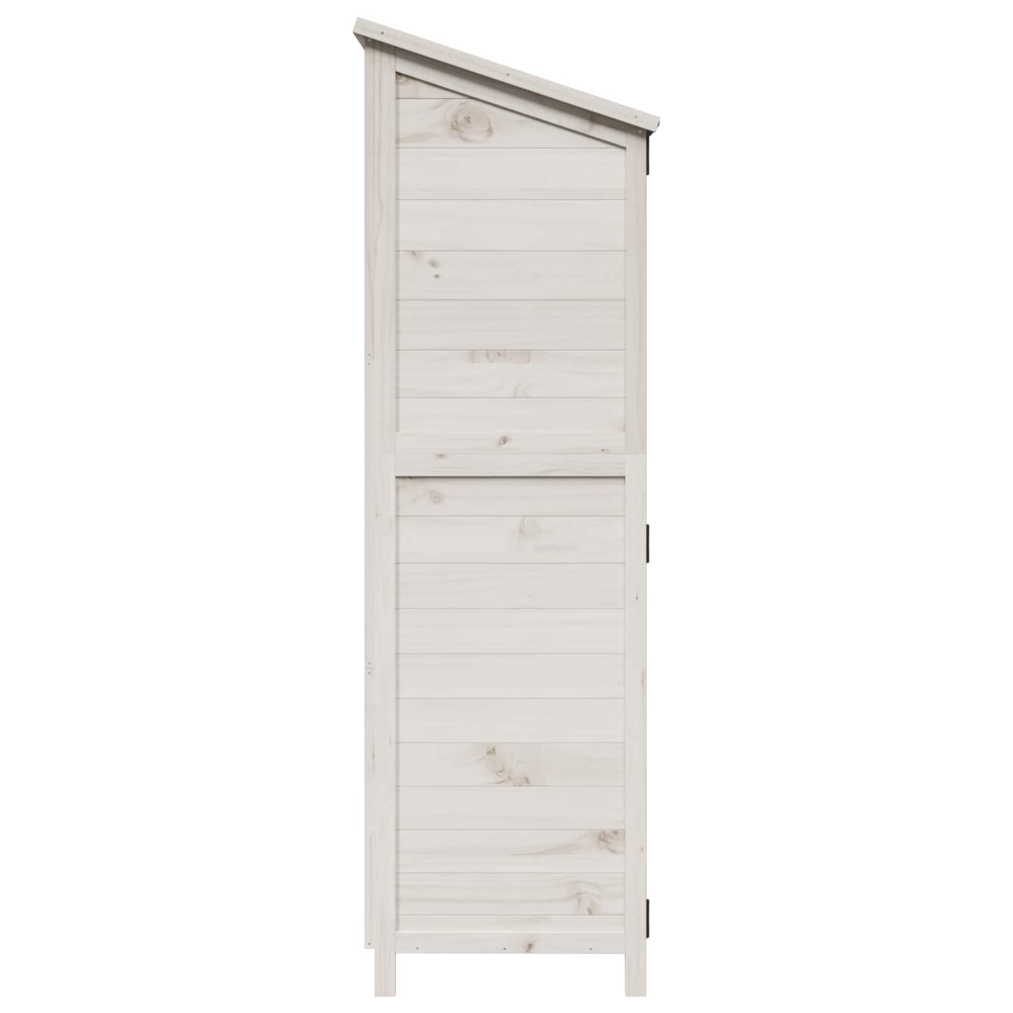 Have Skur Hvid 106 x 56 x 176,5 cm Massivt Fyrretræ