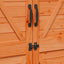 Have Skur Brun 106 x 56 x 176,5 cm Massivt Fyrretræ