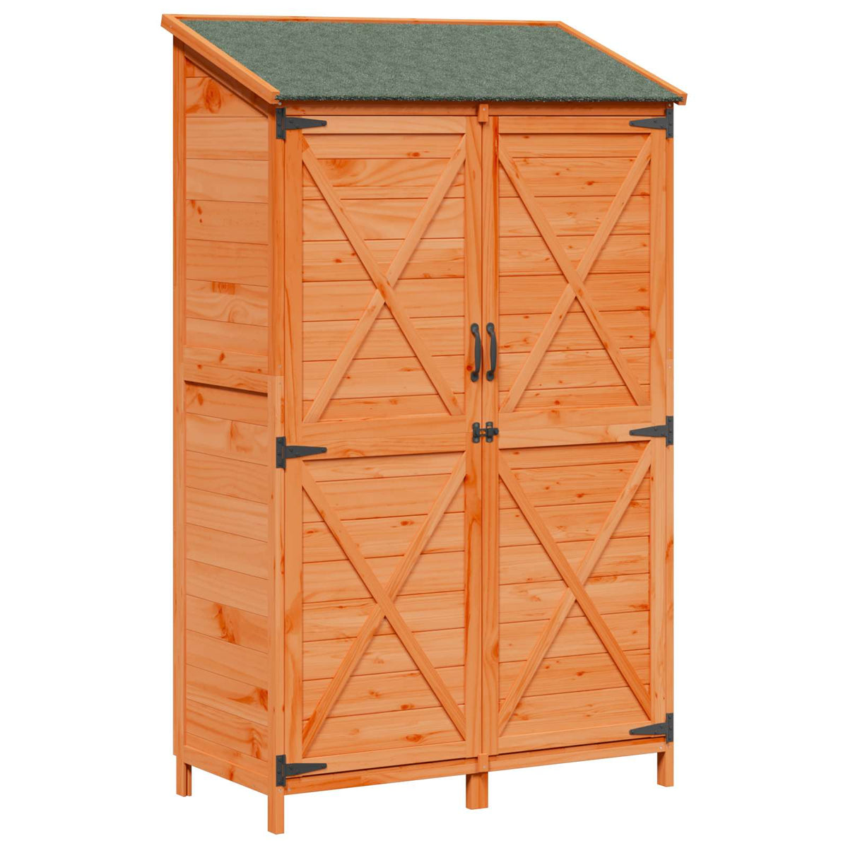 Have Skur Brun 106 x 56 x 176,5 cm Massivt Fyrretræ