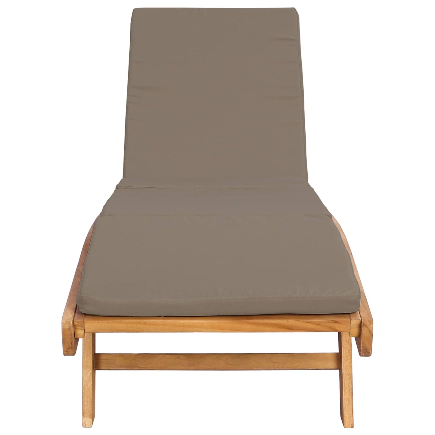 Solstol Polyester Brun og gråbrun
