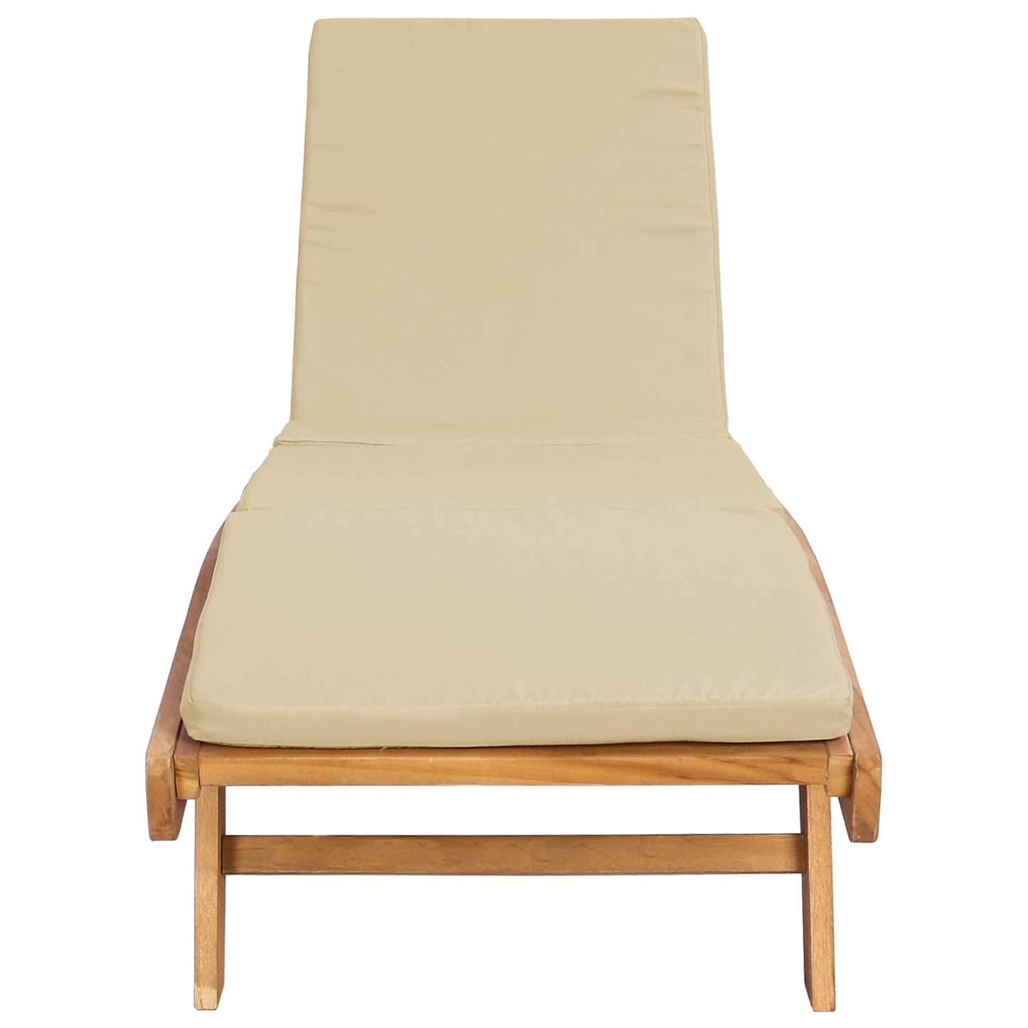 Solstol Polyester Brun og Beige