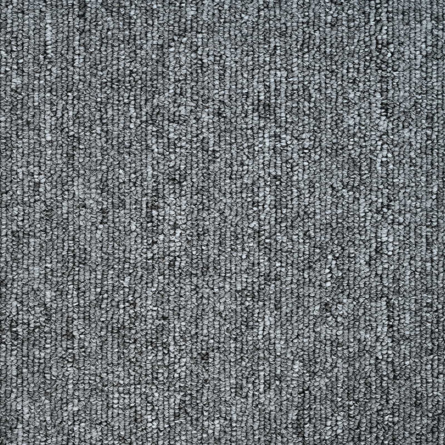 Tæppeflise Lysegrå 50 x 50 cm 36 stk. PP og Bitumen