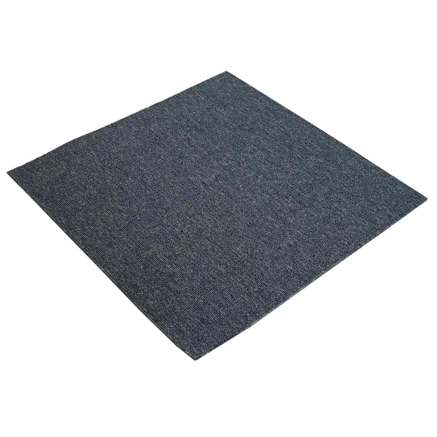 Tæppeflise Blå Grå 50 x 50 cm 36 stk. PP og Bitumen