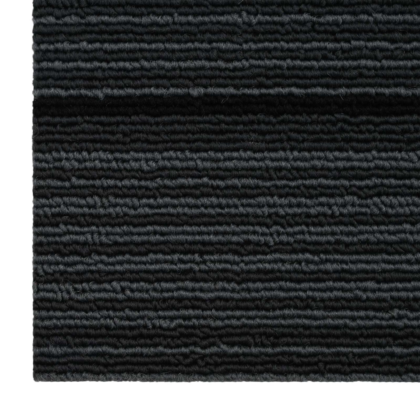 Tæppeflise Stripet Lysegrå 50 x 50 cm 20 stk. PP og Bitumen