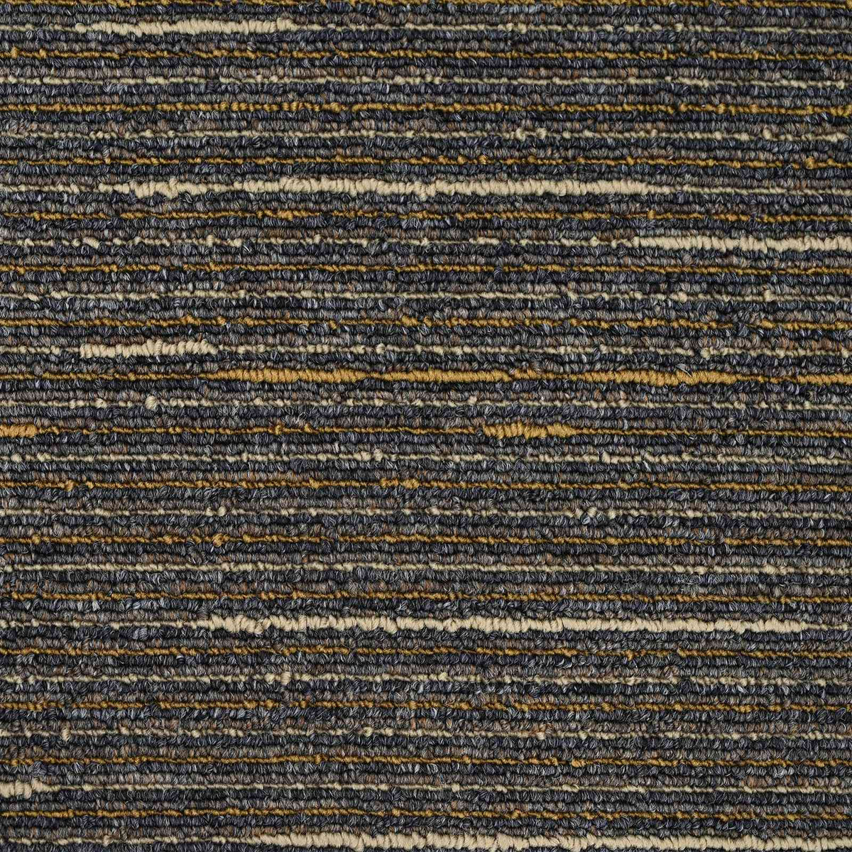 Tæppeflise Stribet Lys Brun 50 x 50 cm 20 stk. PP og Bitumen