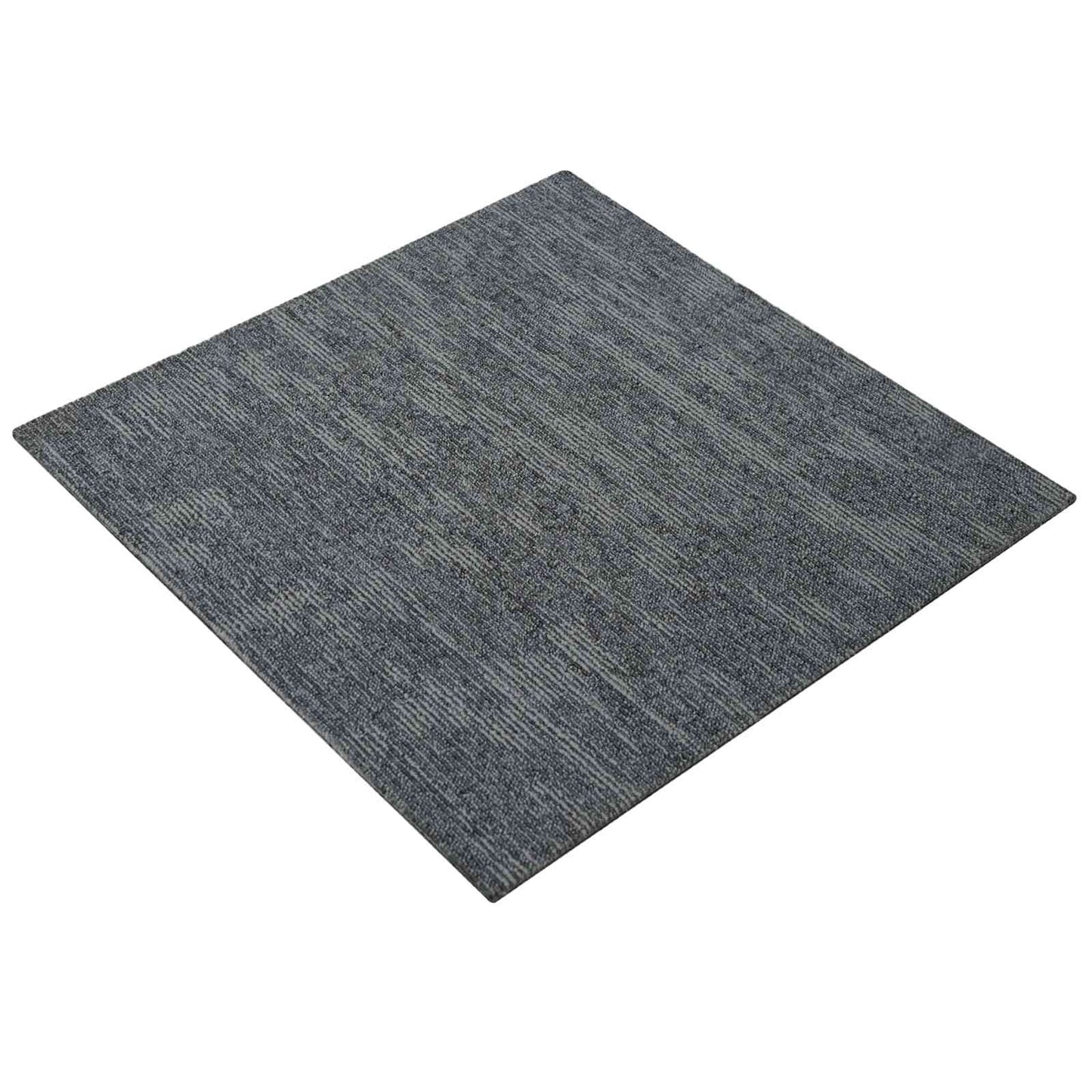 Tæppeflise Himmelgrå 50 x 50 cm 4 stk. PP og Bitumen