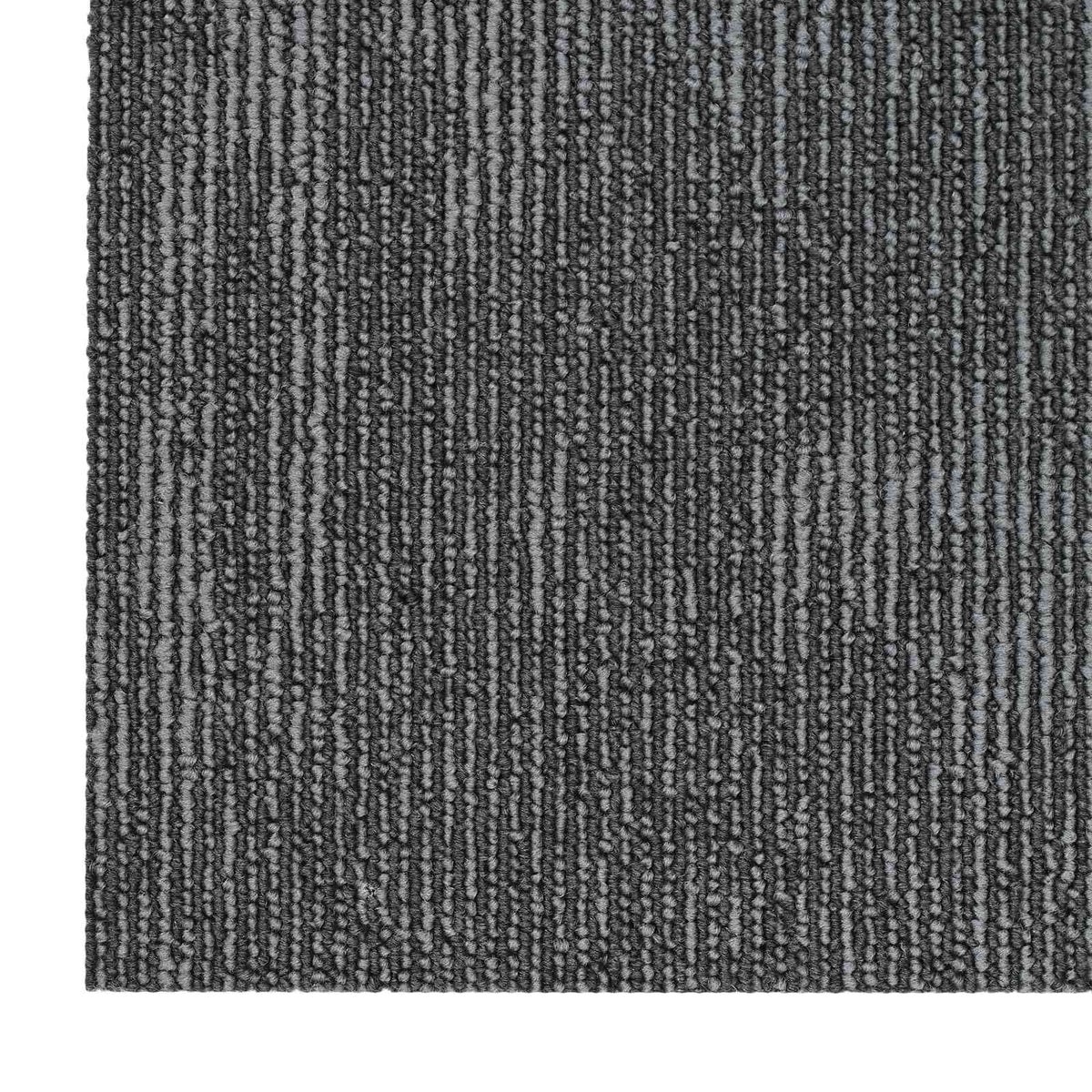 Tæppeflise Kulfra 50 x 50 cm 4 stk. PP og Bitumen