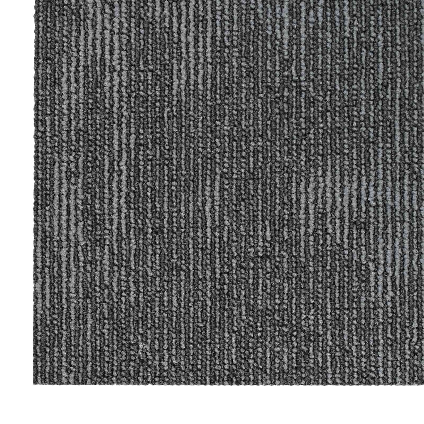 Tæppeflise Kulfra 50 x 50 cm 20 stk. PP og Bitumen