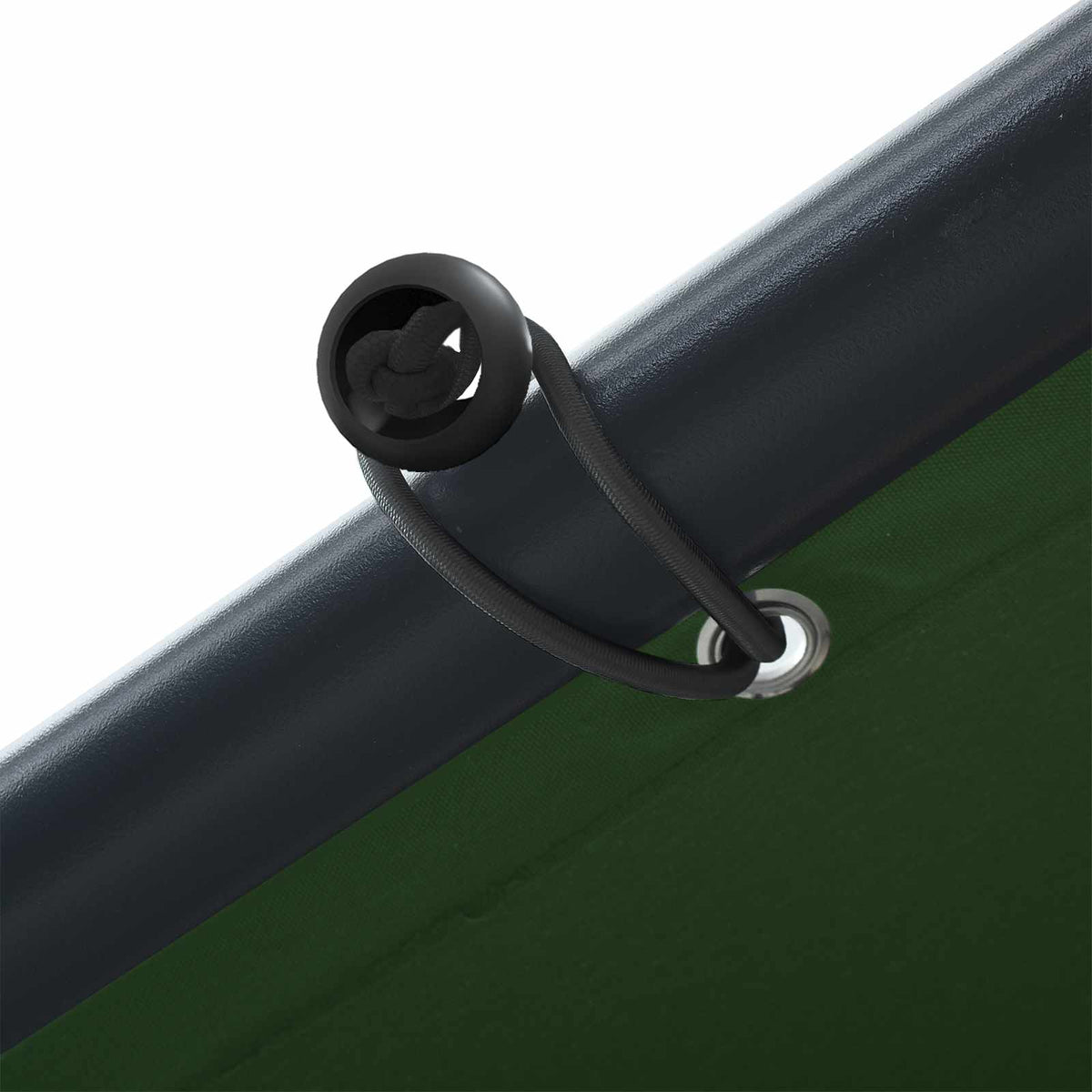 Pavillon 4 x 4 x 2,6 m Gråbrun Polyester og Stål