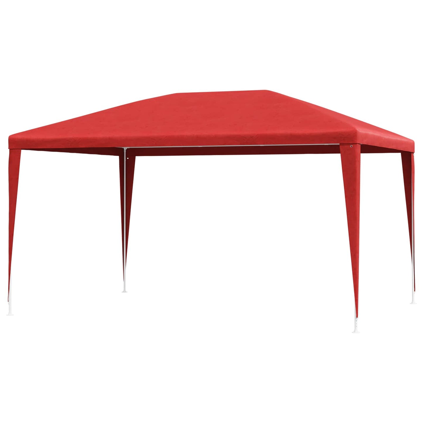 Party Tent 400 x 300 x 255 cm Rød PE og stål