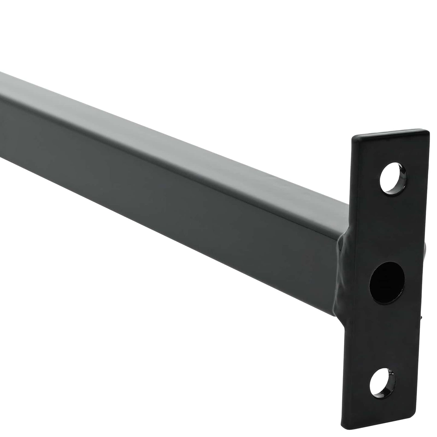 Justerbar vinduessikkerhedsbar Sort 710 -1200 mm Stål