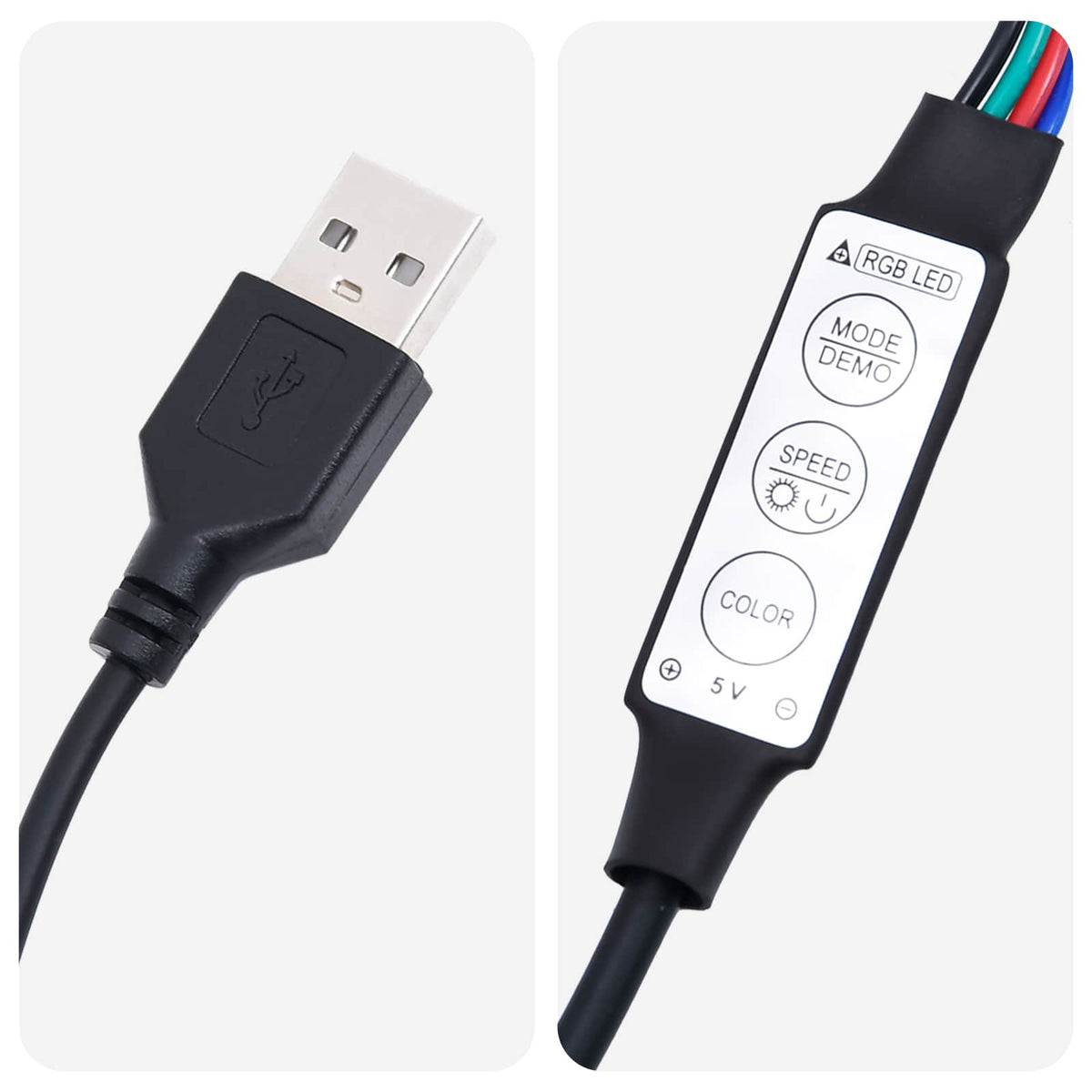 Hængende sengegavl Med LED-lys Lilla Fløjl
