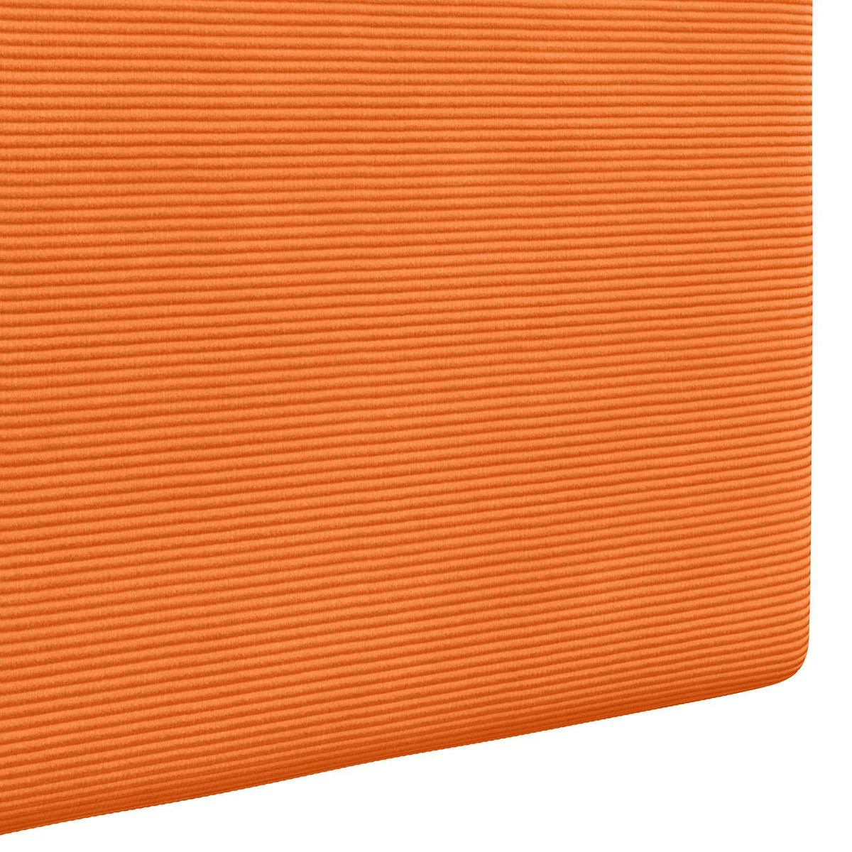 Hængende sengegavl Orange Velourstof