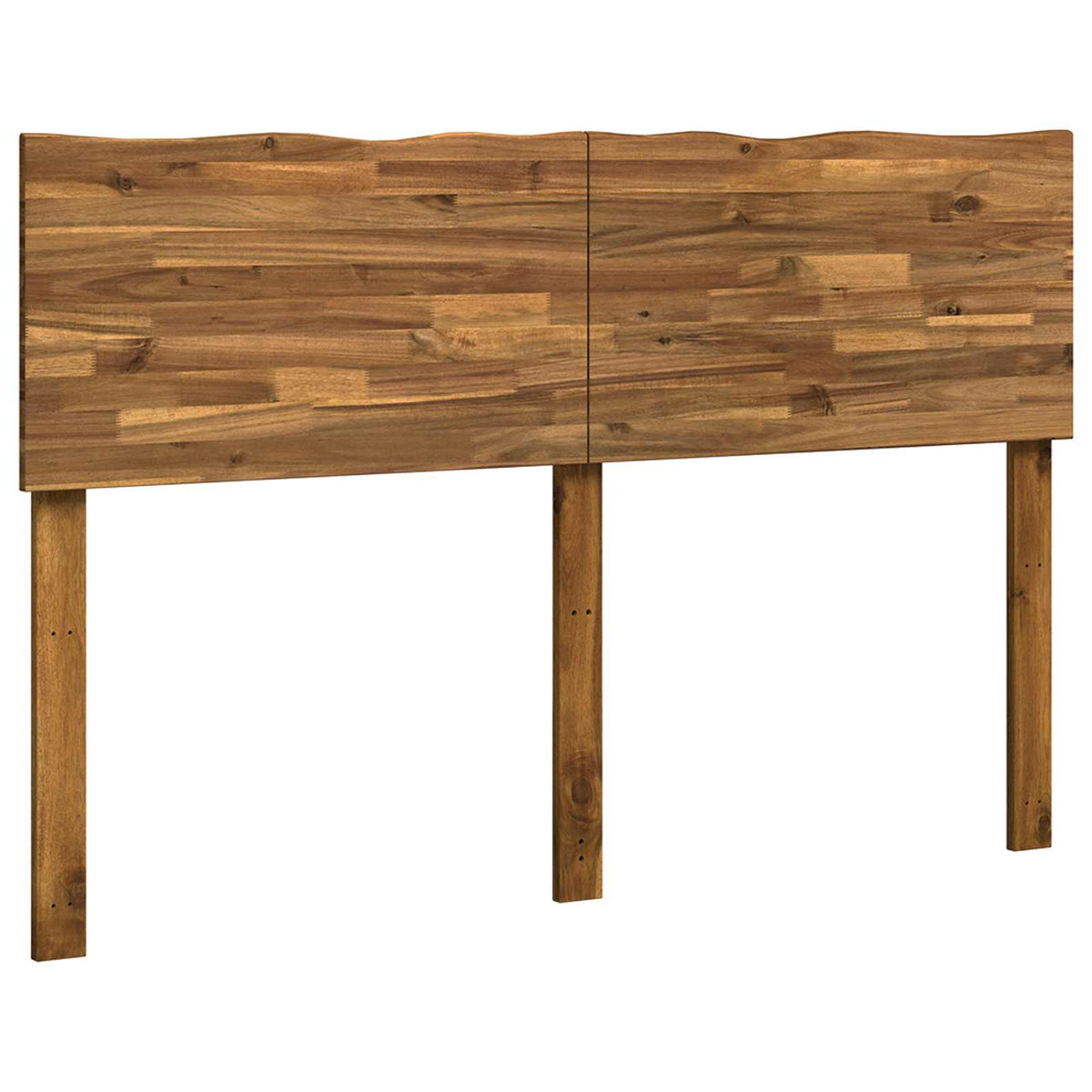 Sengegavl med naturkant ROSTOCK Naturfarvet 135 cm